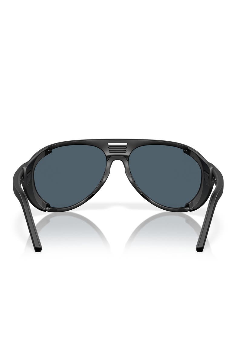 Grand Catalina 59mm Polarized Pilot Sunglasses, Alternate, color, MATTE BLACK/ GRAY