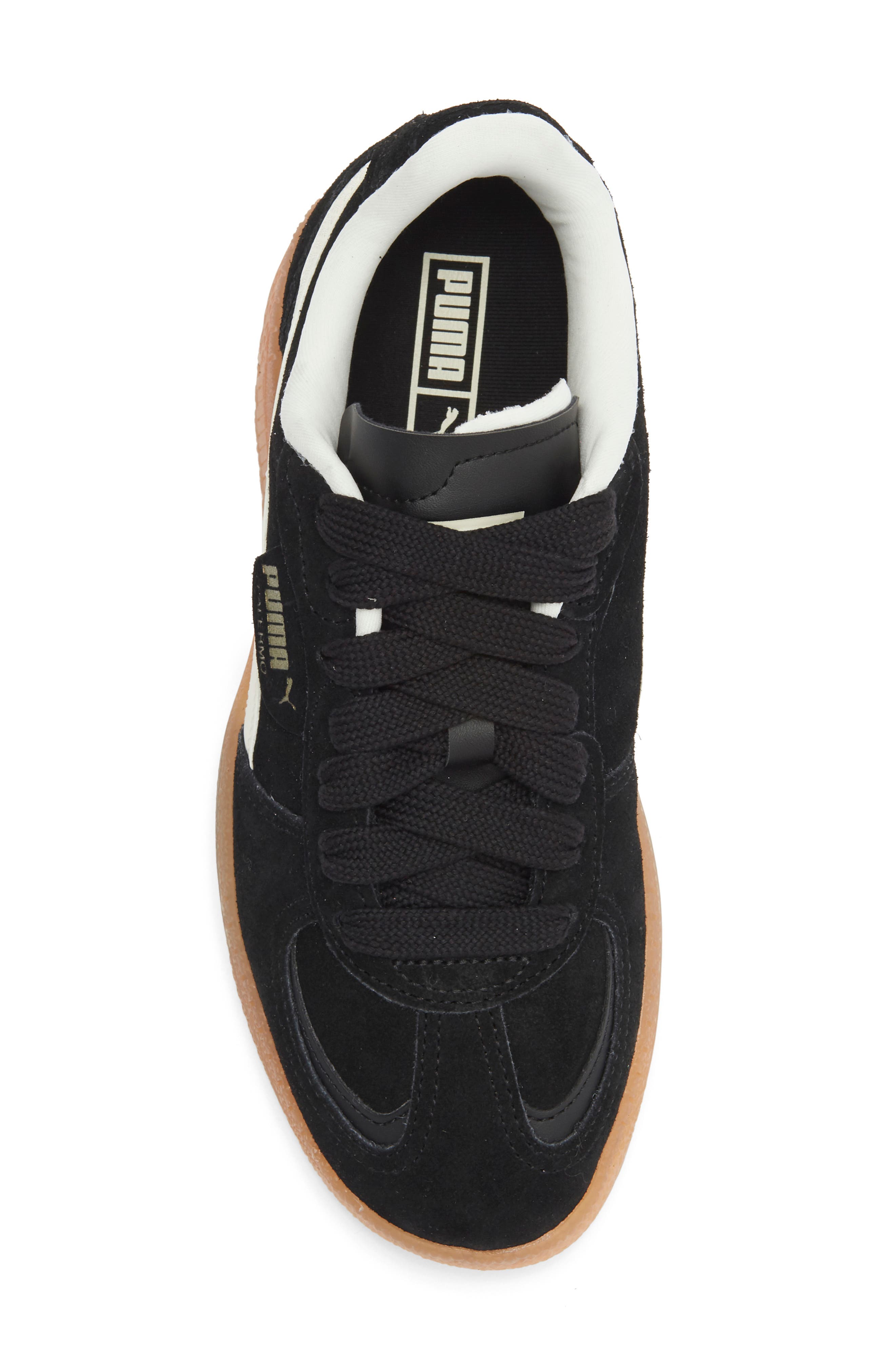 PUMA Palermo Moda Xtra Gum Sneaker, Alternate, color, Puma Black/ Frosted Ivory