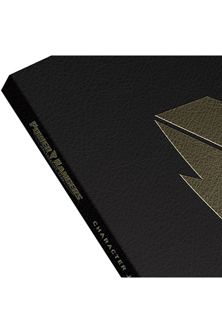 Power Rangers Roleplaying Game Expanded Character Sheet Journal, Alternate, color, Black