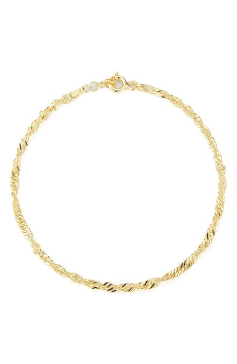Singapore Chain Anklet