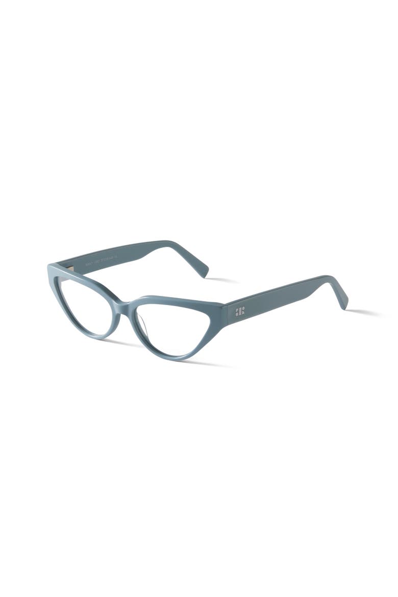 Nikki Reading Glasses, Alternate, color, Stone Blue