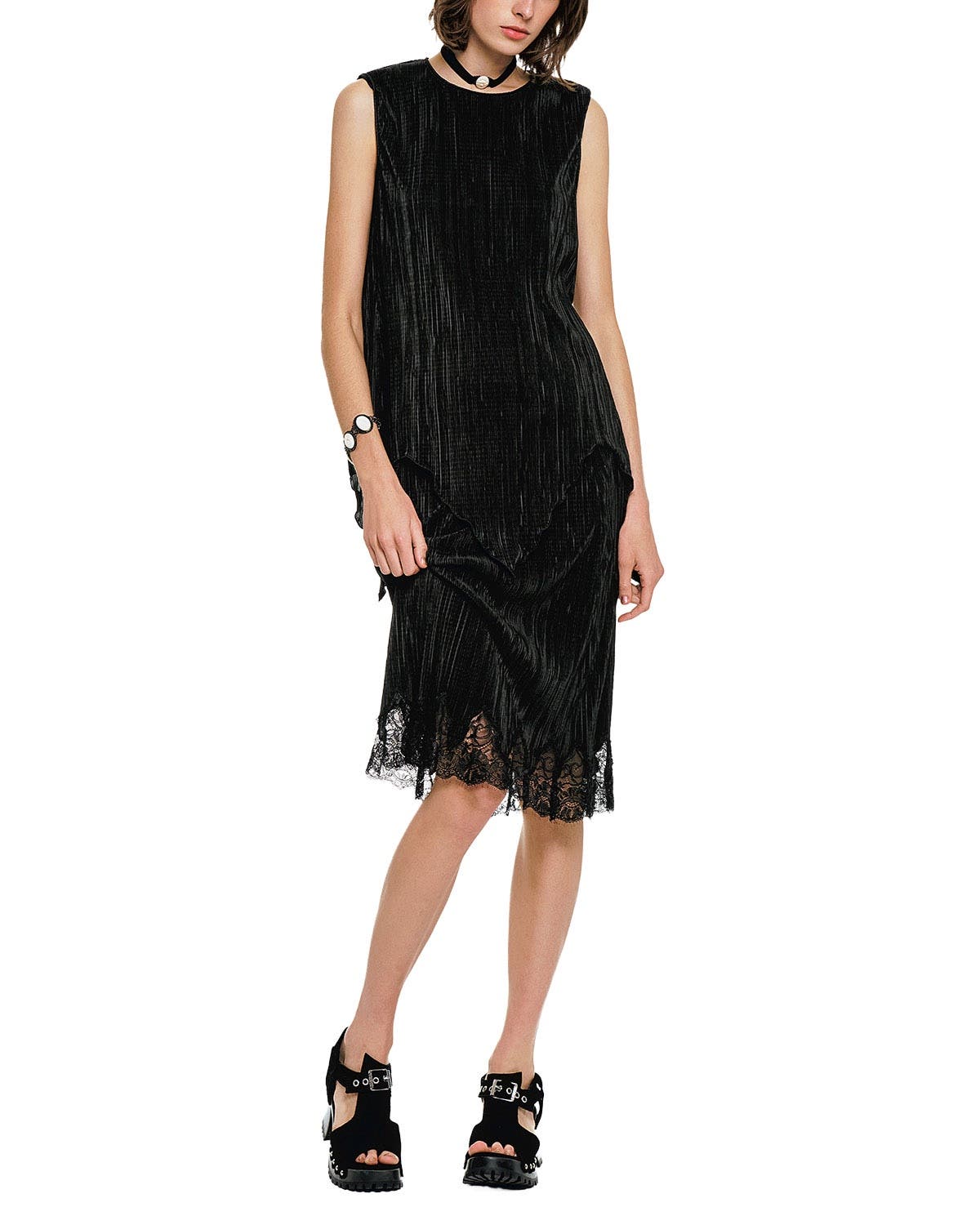 Plisse Sleeveless Top - image 2