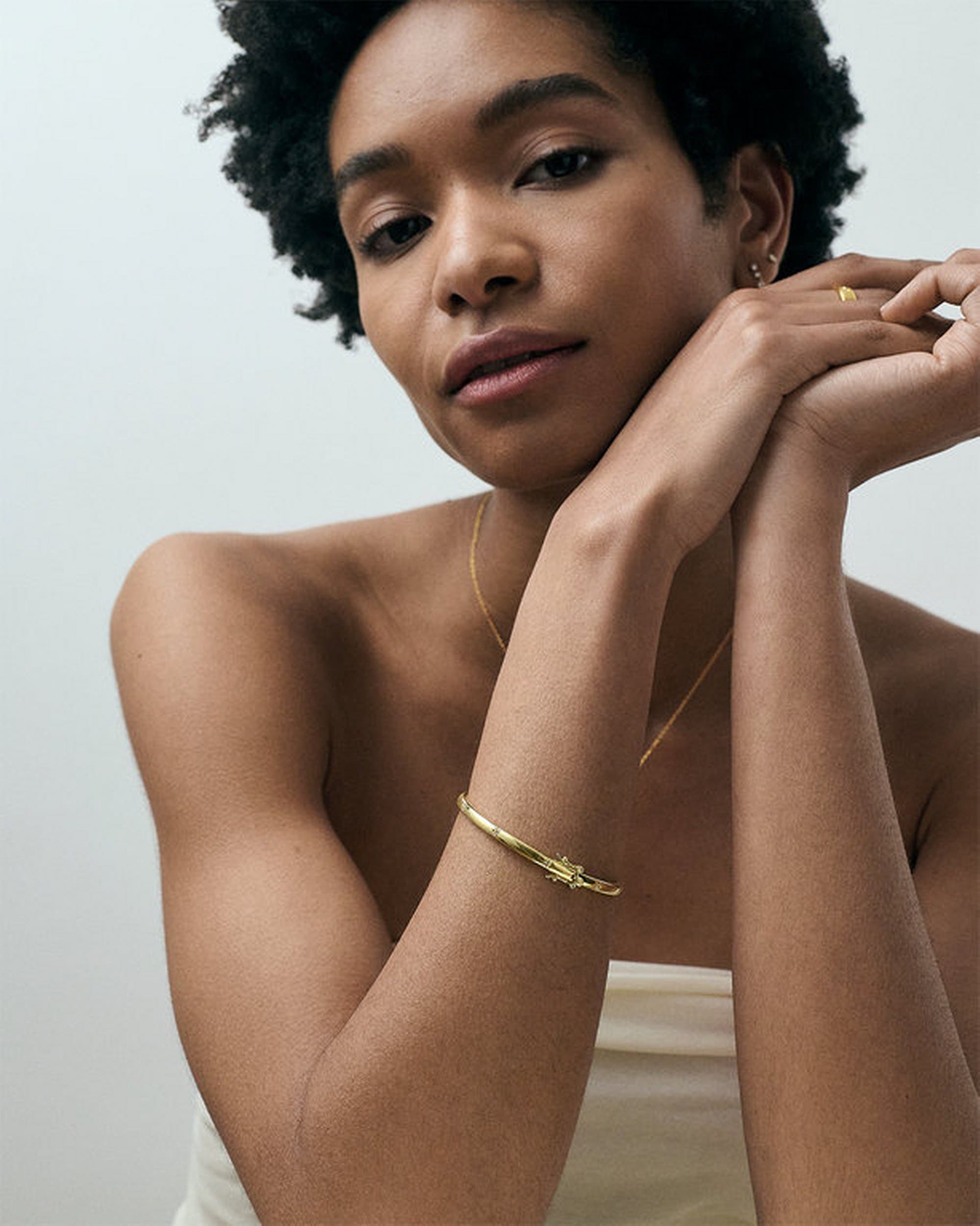 Женские аксессуары Astley Clarke Gold Celestial Orion Bangle — фото 5