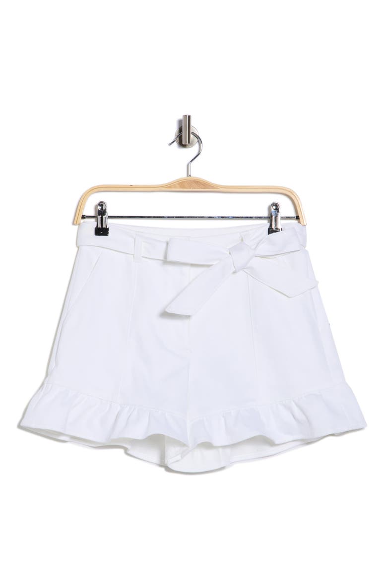 White Penny Shorts, Alternate, color, WHITE