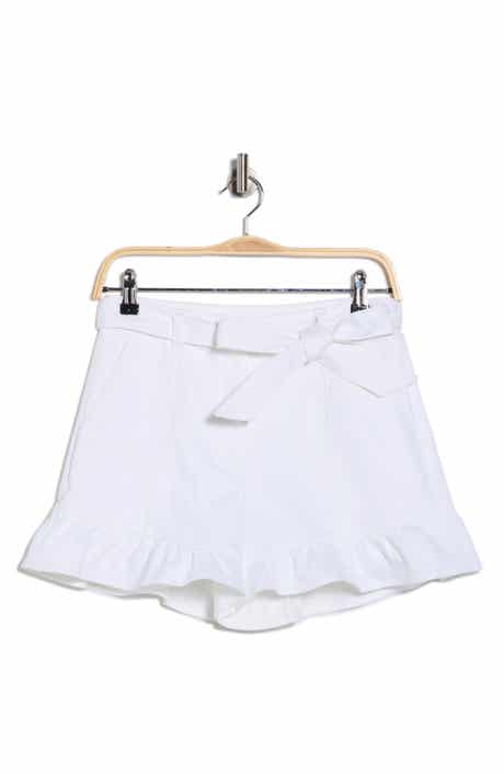 Cinq à Sept White Penny Shorts
