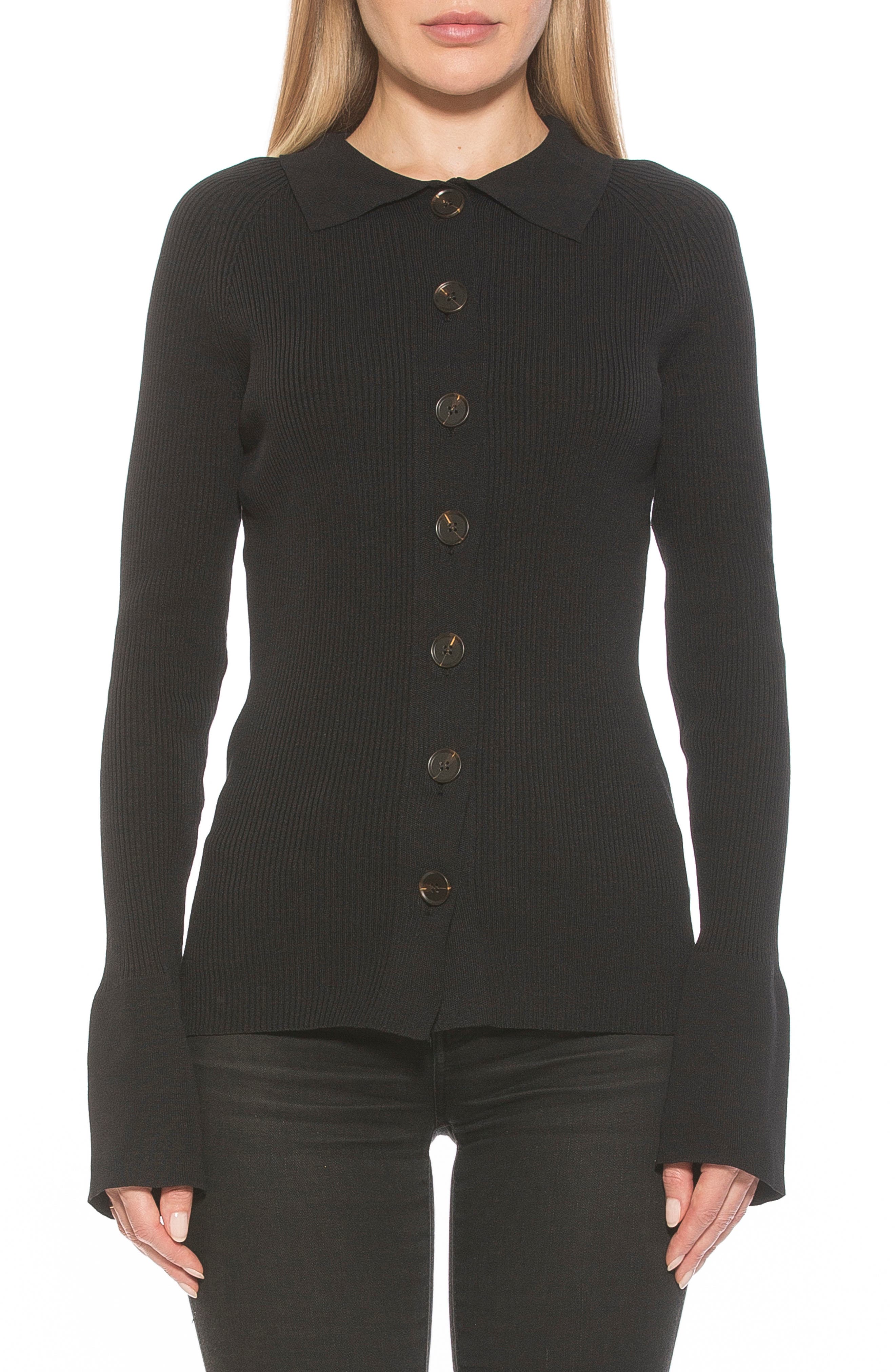 Beatrice Button-Down Long Sleeve Cardigan