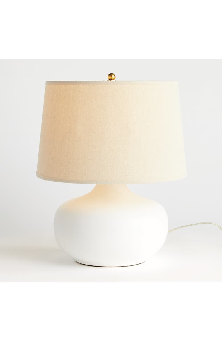 Napa Home & Garden Nomi Table Lamp, Main, color, White