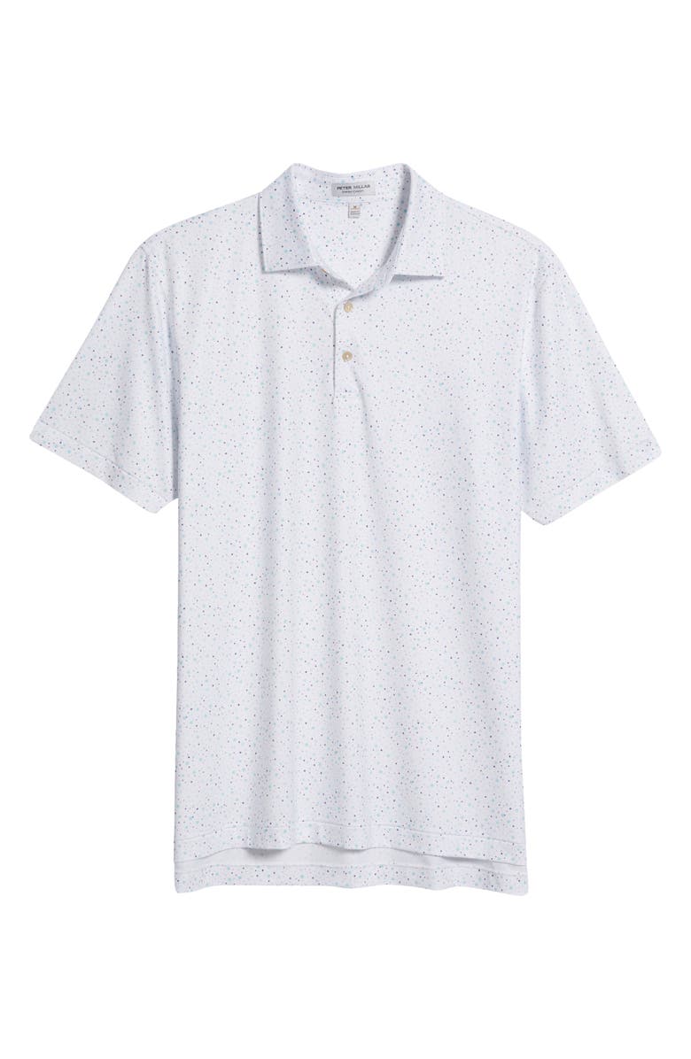 Peter Millar Mulled Wine Performance Stretch Jersey Polo, Alternate, color, 