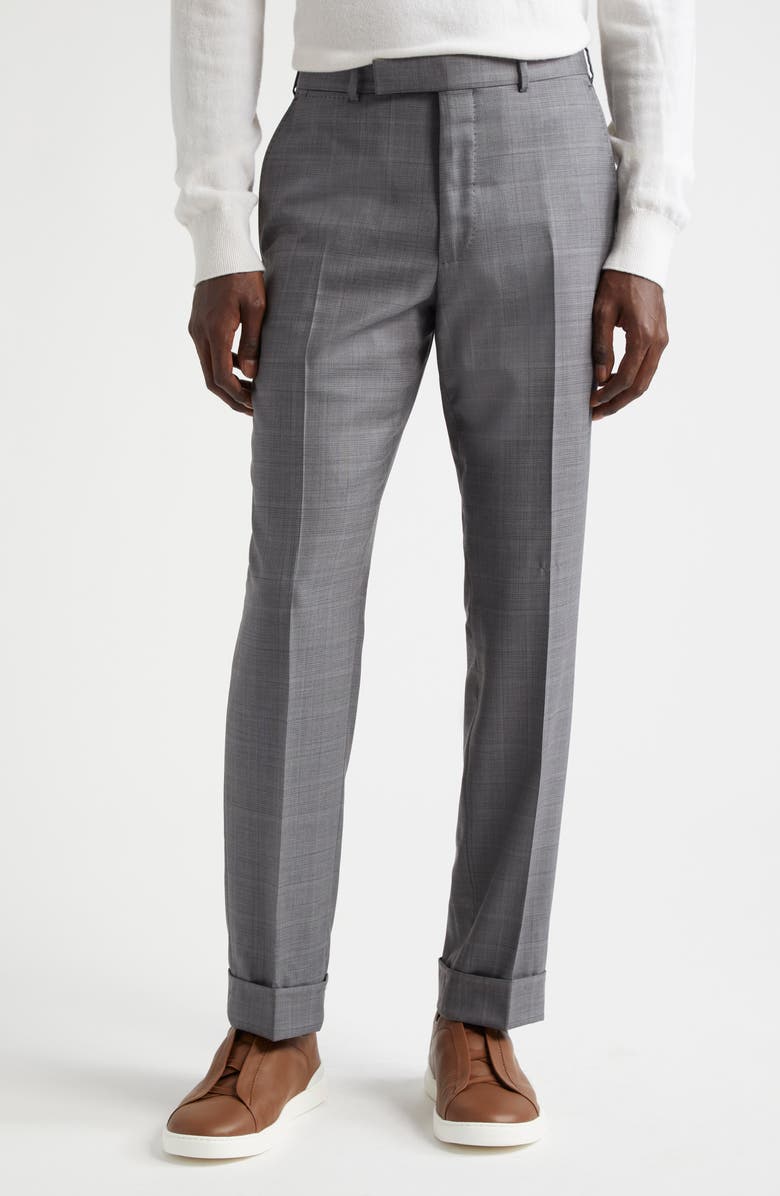 ZEGNA Centoventimila Couture Wool Suit, Alternate, color, Light Grey