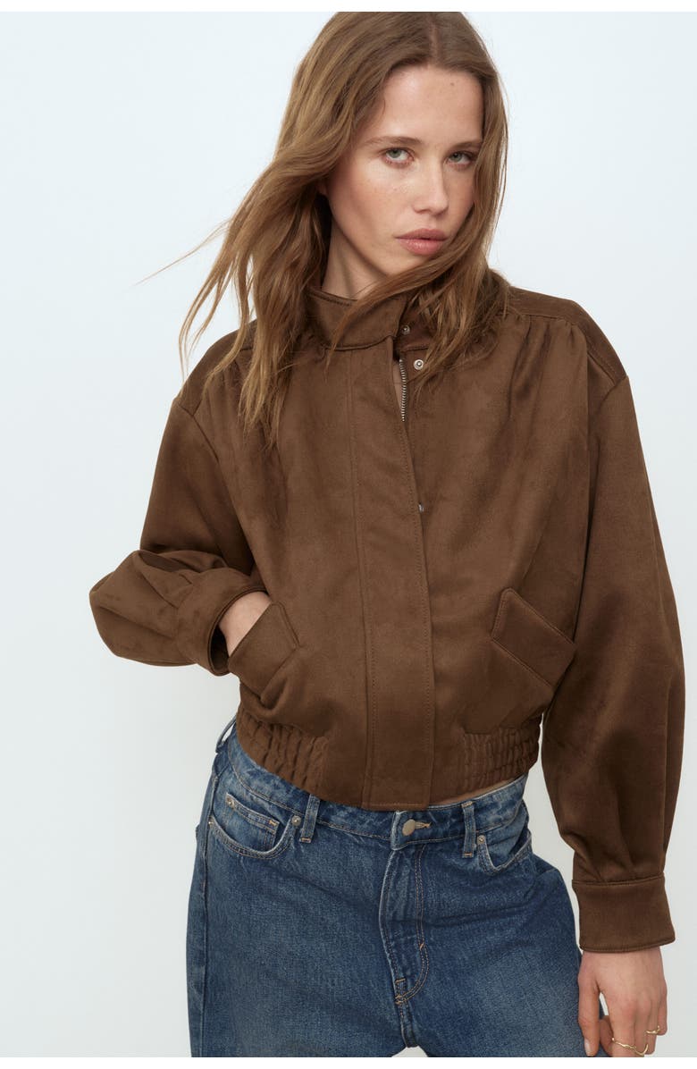 H&M Jacket, Alternate, color, Brown