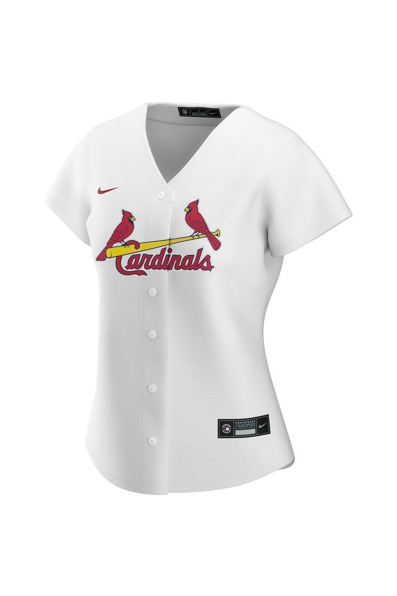 Women's Nike Nolan Arenado White St. Louis Cardinals Home Official Replica Player Jersey, Alternate, color, WHITE