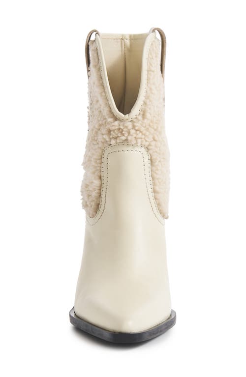 Free People Pitchfork Shearling Boot In Arctic