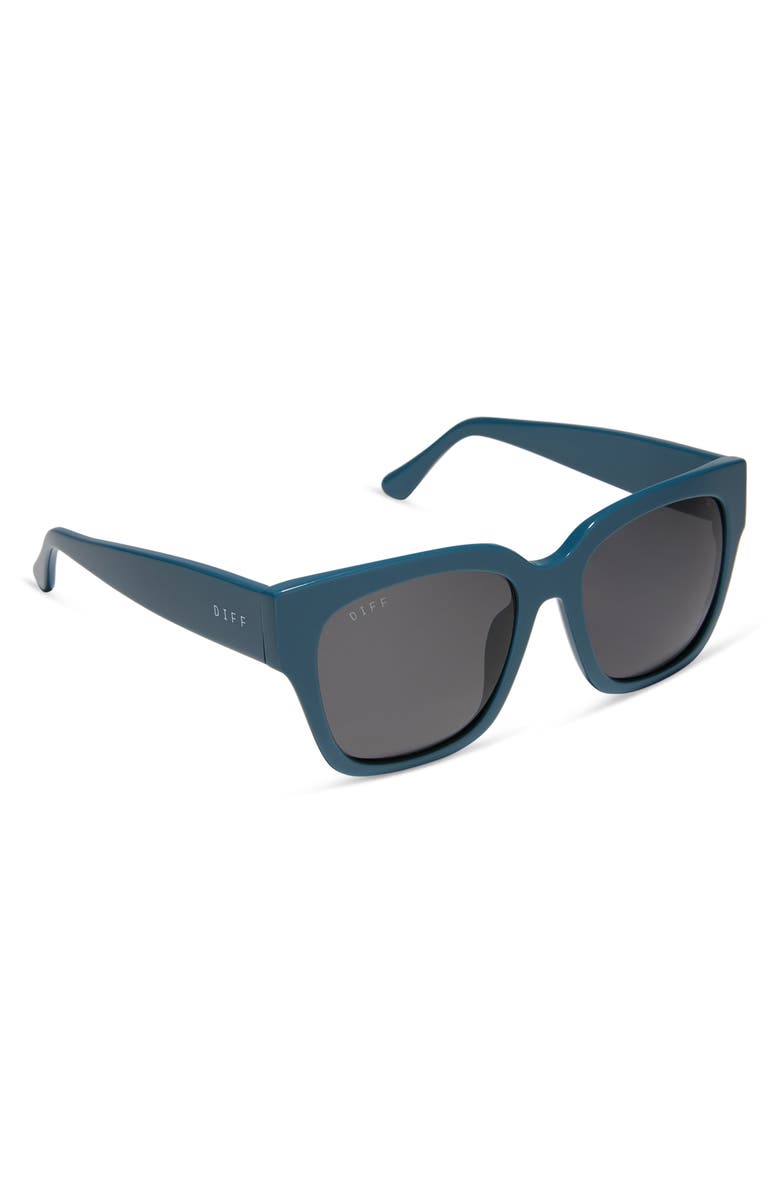 DIFF Bella II 50mm Square Sunglasses, Alternate, color, Grey