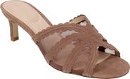 Pelle Moda Vione Kitten Heel Slide Sandal