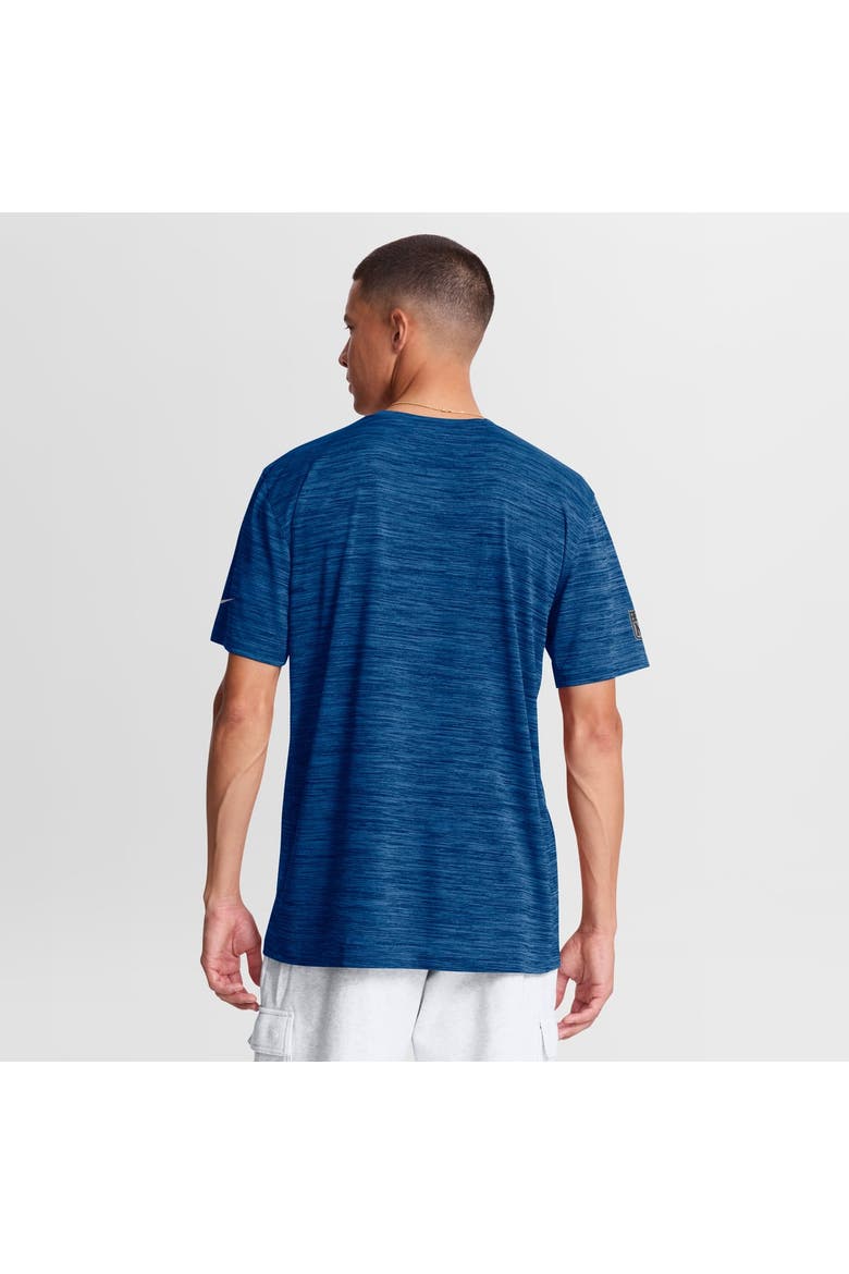 Men's Nike Royal Indianapolis Colts Sideline Double Covered Dri-FIT Velocity T-Shirt, Alternate, color, Royal