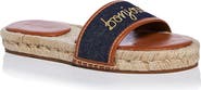 Cinq à Sept Josephine Embroidered Espadrille Slide Sandal
