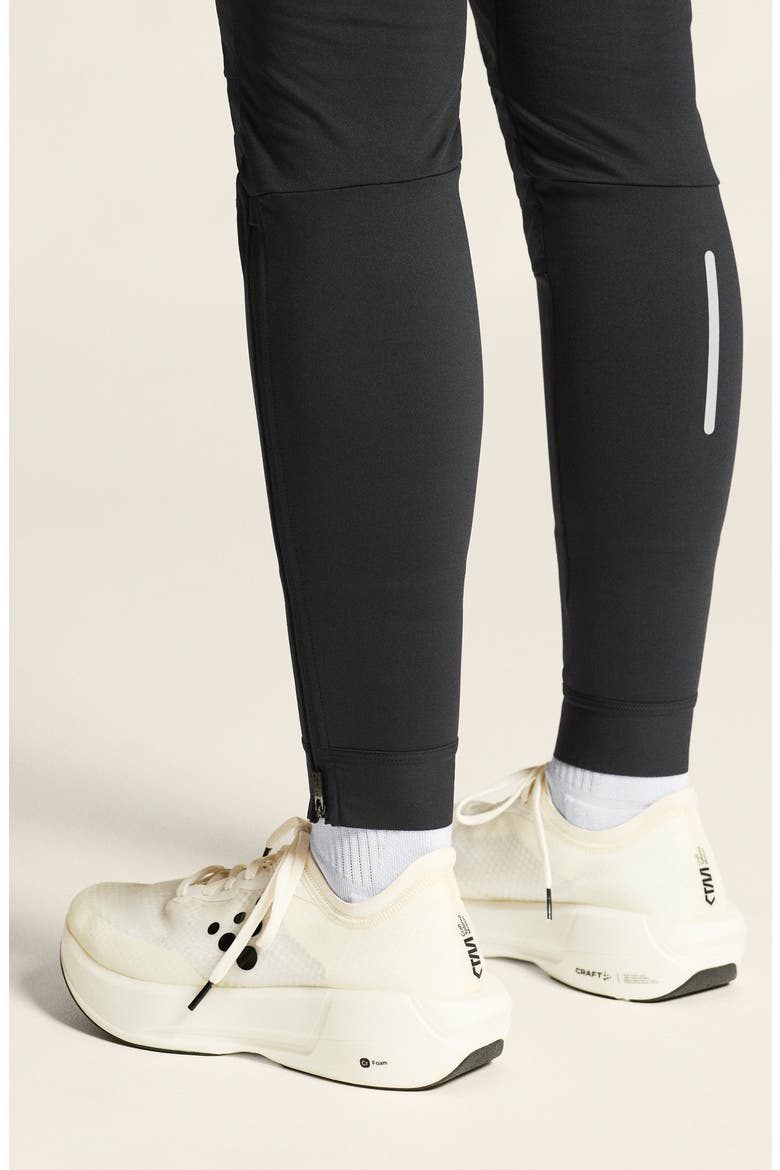 SubZ Light Running Tights, Alternate, color, BLACK