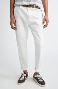 Eleventy Stretch Cotton Carpenter Pants