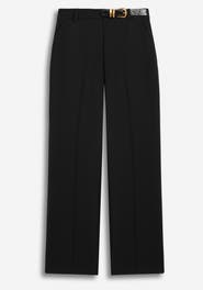 Nocturne Belted Straight Leg Trousers