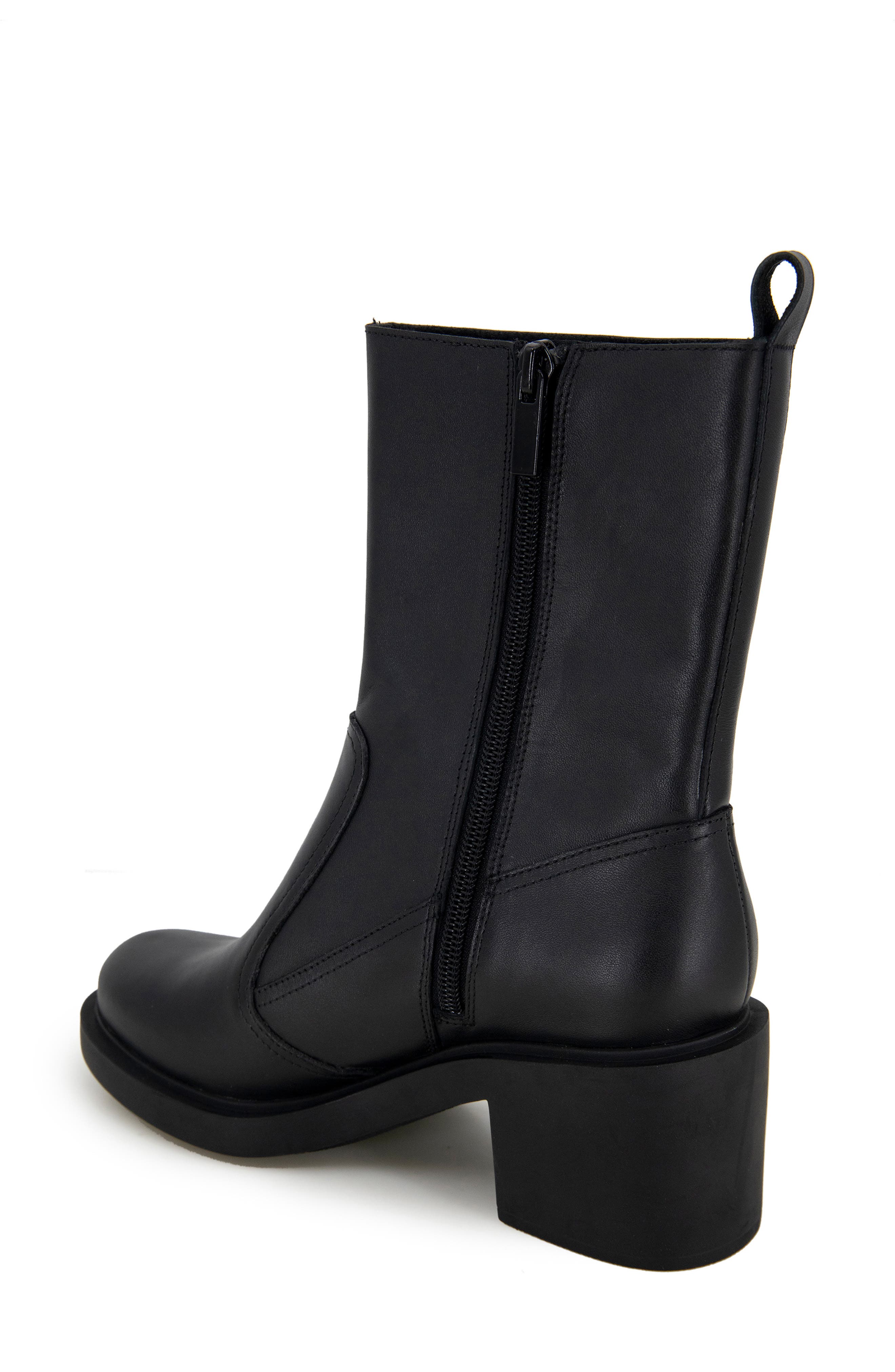 André Assous Gloria Water Resistant Boot, Alternate, color, Black