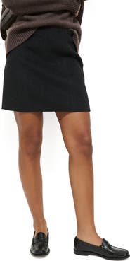 Alex Mill Naomi Wool Blend Miniskirt