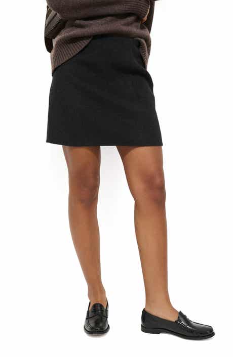 Naomi Wool Blend Miniskirt