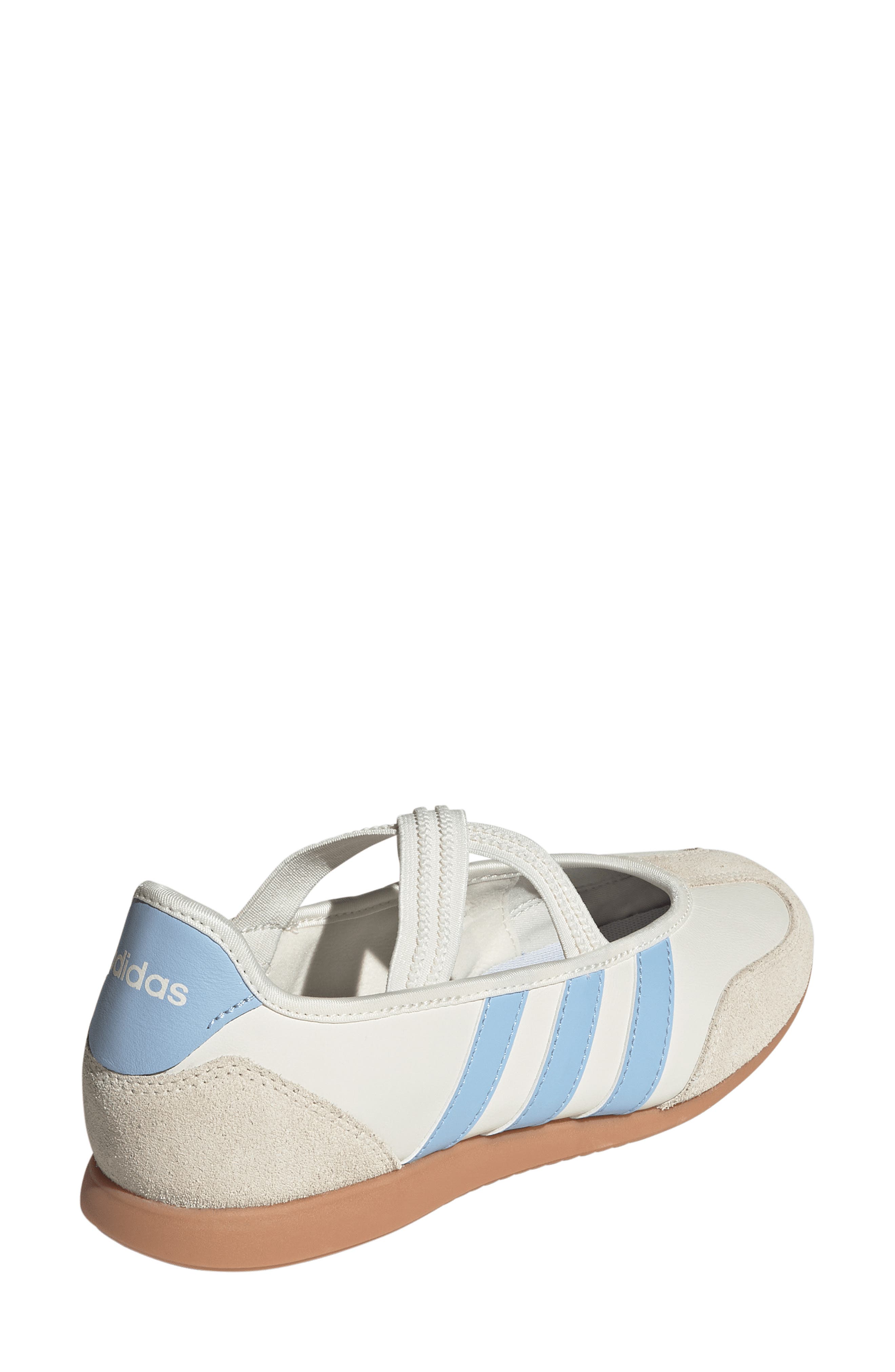 adidas <p>Barreda Mary Jane Sneaker (Women)</p>, Alternate, color, Off White/ Glow Blue/ Gum