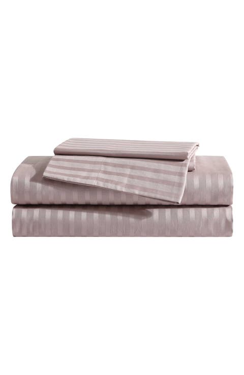 Dobby Stripe Sheet Set
