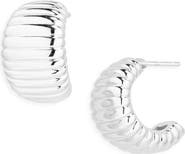 ARGENTO VIVO Textured Chunky Hoop Earrings