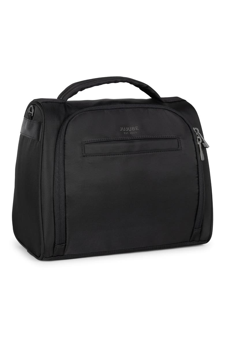 Insulated Twill Bottle Bag, Alternate, color, BLACK OUT