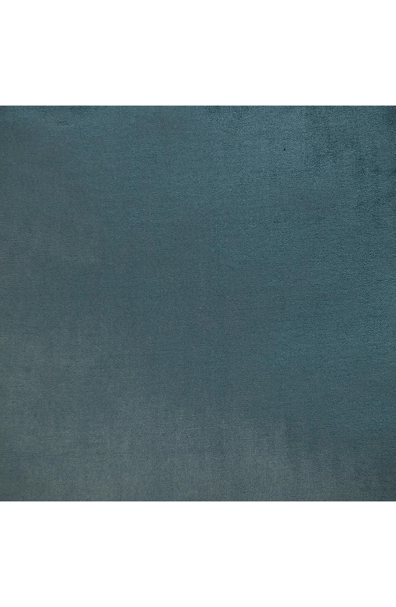 PARKLAND COLLECTION Maia Transitional Teal Throw Pillow, Alternate, color, Teal