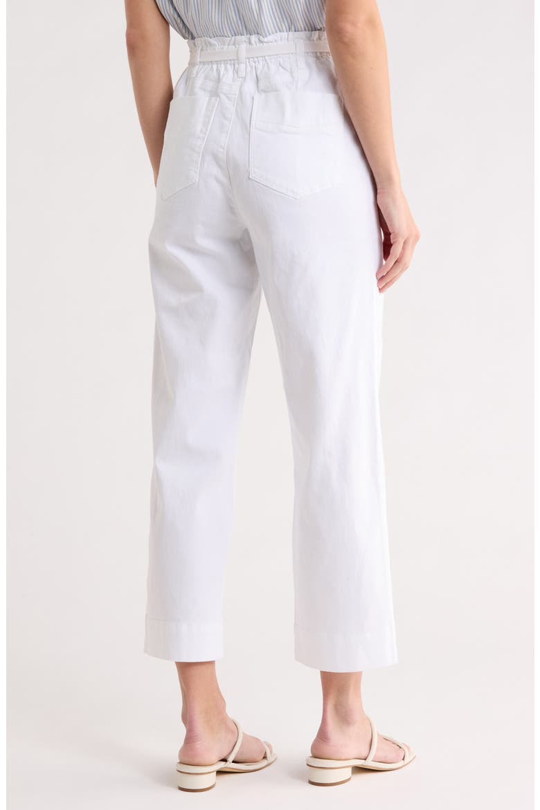 Ultra Skyrise Paperbag Pants, Alternate, color, WHITE