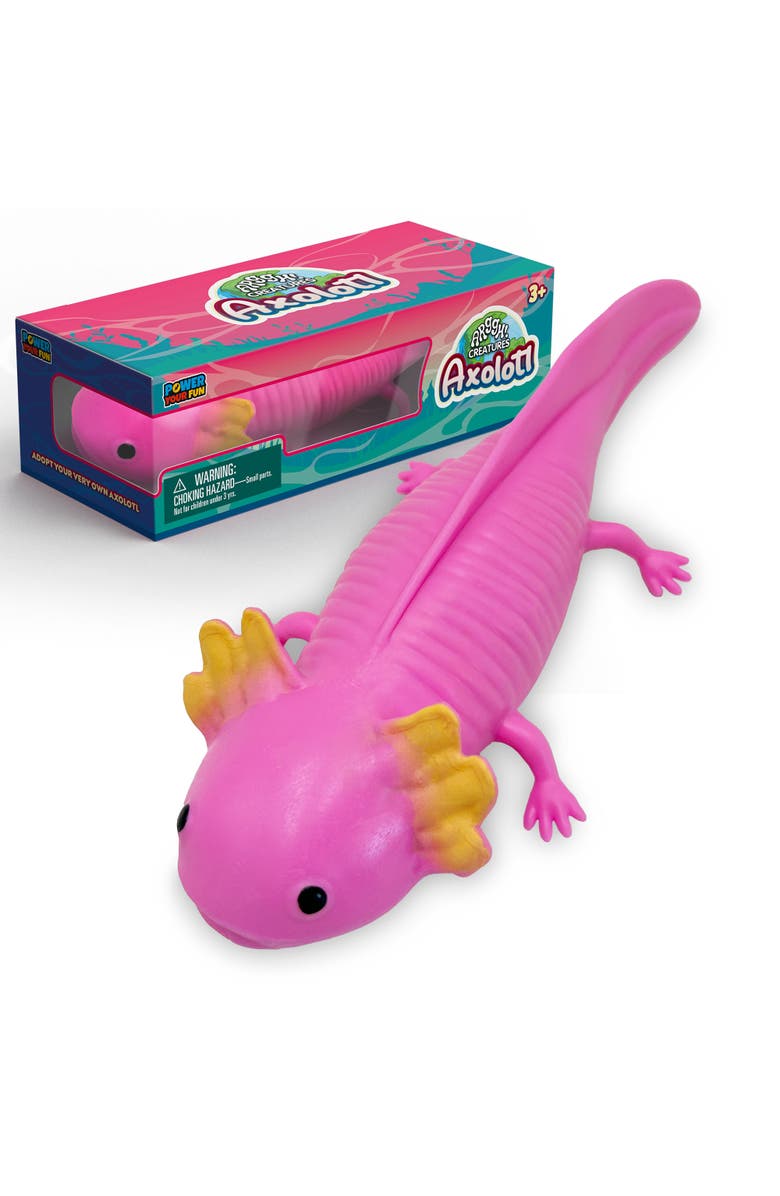 Power Your Fun Arggh! Creatures Axolotl Pink, Main, color, Pink