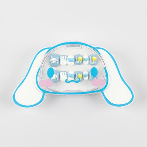 Cinnamoroll 3D Luxury Handmade Press-On Nails - 24-Piece Kit