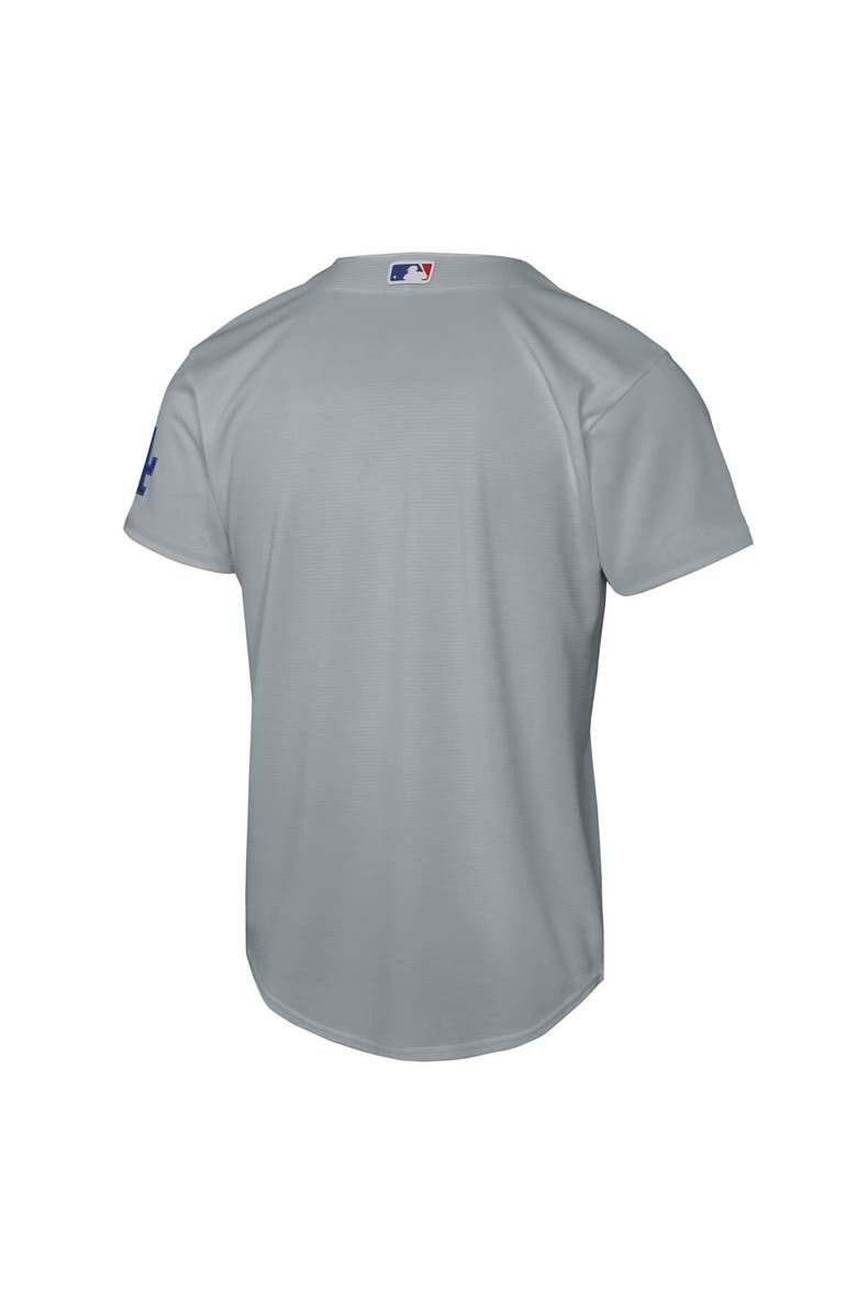 Nike Youth Nike Gray Los Angeles Dodgers Alternate Stadium Jersey, Alternate, color, Gray