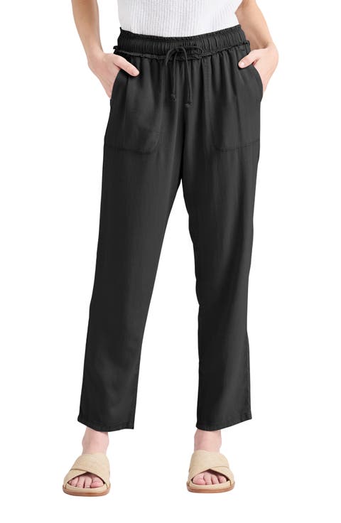 Naomi Tie Waist Ankle Pants