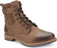 RESERVE FOOTWEAR Lace-Up Mid Boot