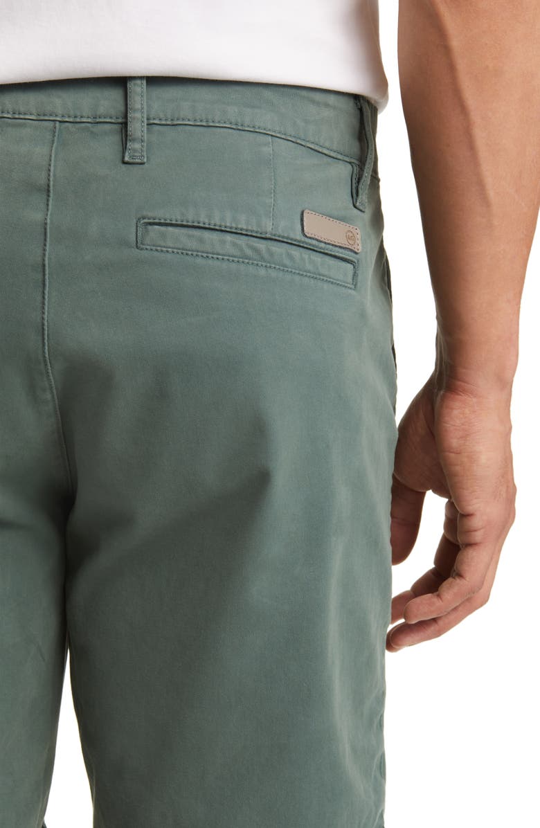 AG Wanderer 8.5-Inch Stretch Cotton Chino Shorts, Alternate, color, Sulfur Kelp Forest