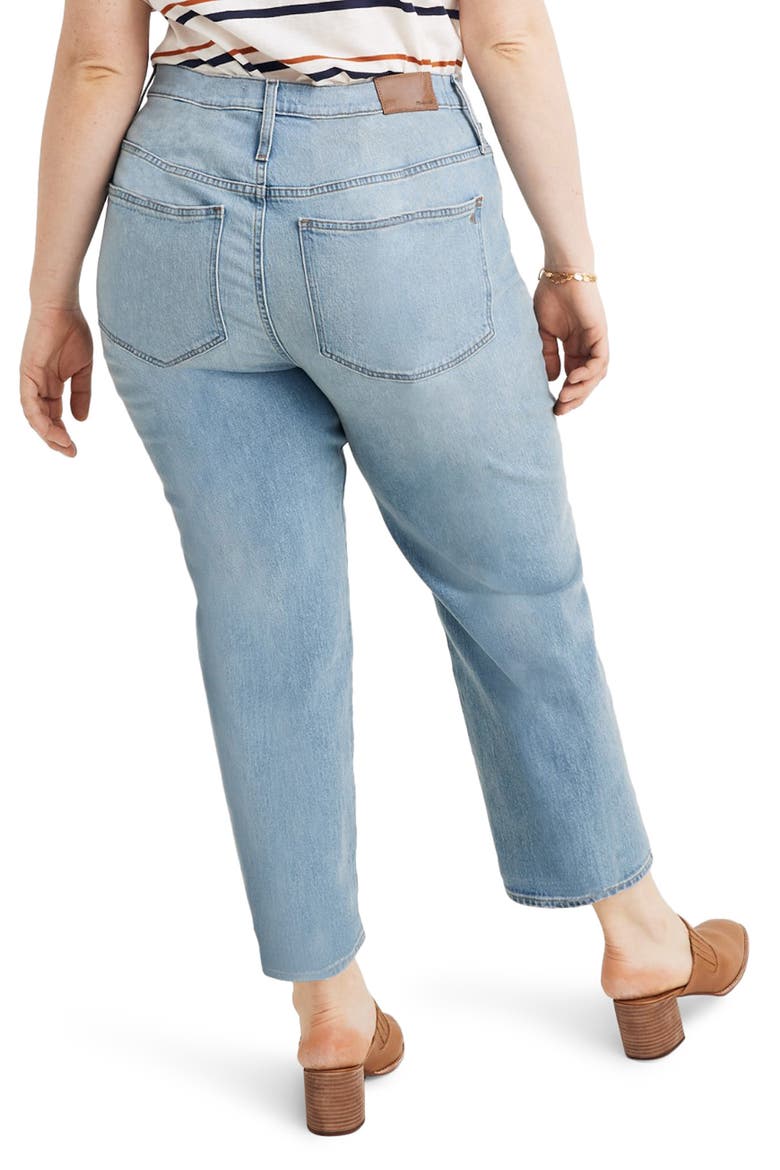 Classic Crop Straight Jeans, Alternate, color, MEADOWLAND