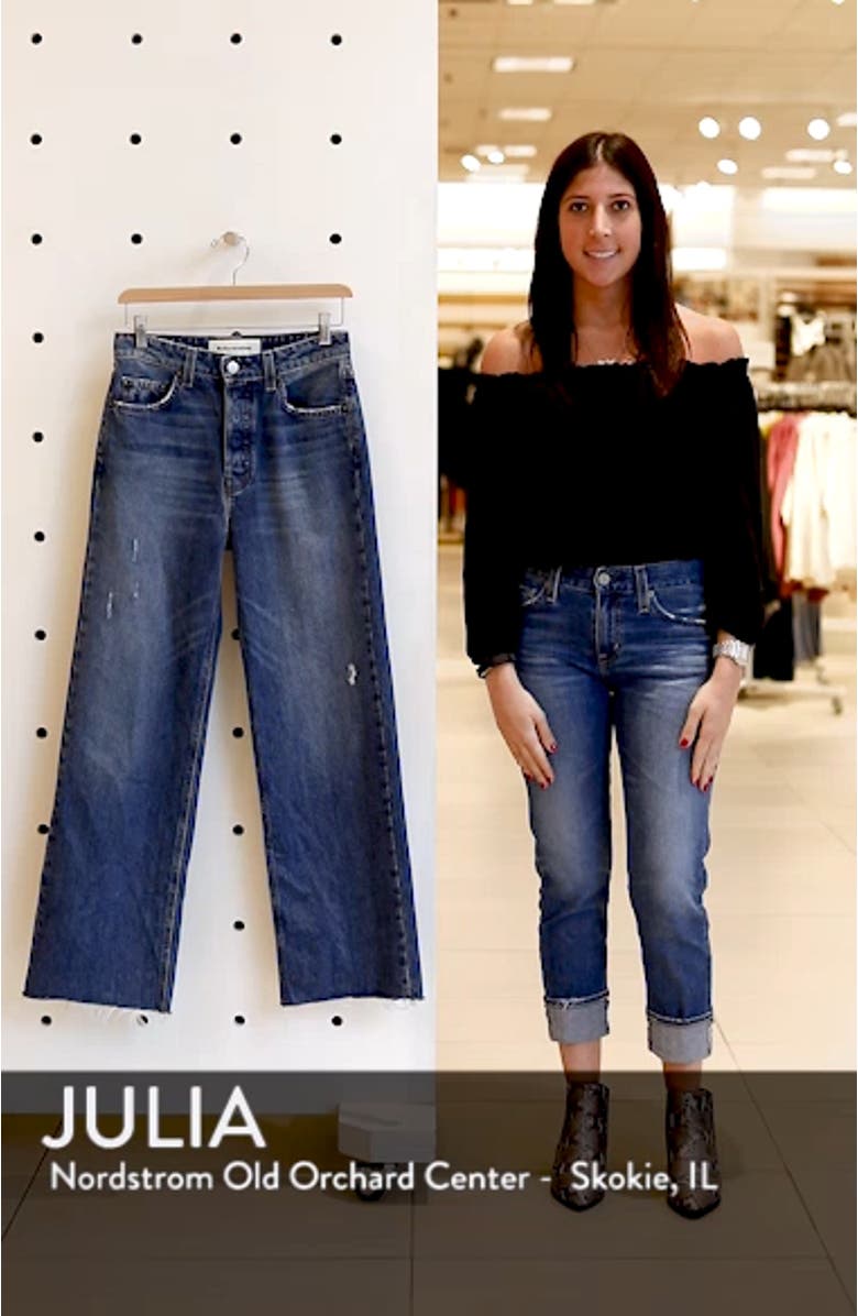 Fawcett High Waist Crop Jeans, sales video thumbnail