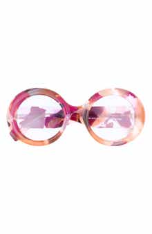 Gucci 52mm Round Sunglasses