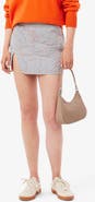 Lacoste Reversible Embroidered Quilted Miniskirt