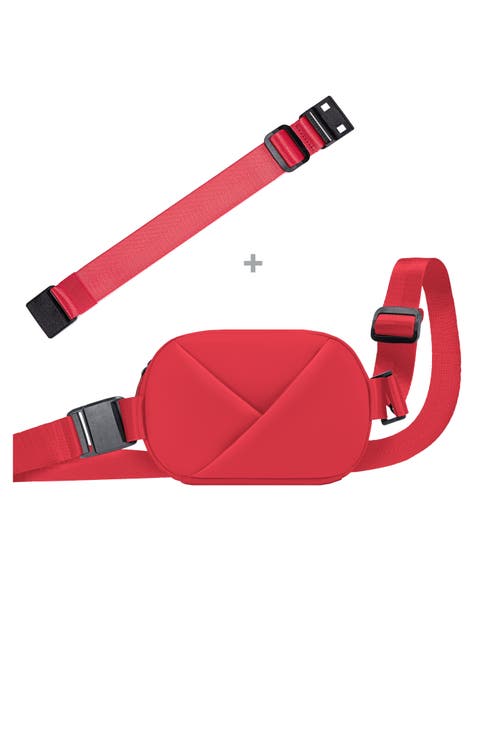 Origami Sling Belt Bag With Extender Strap