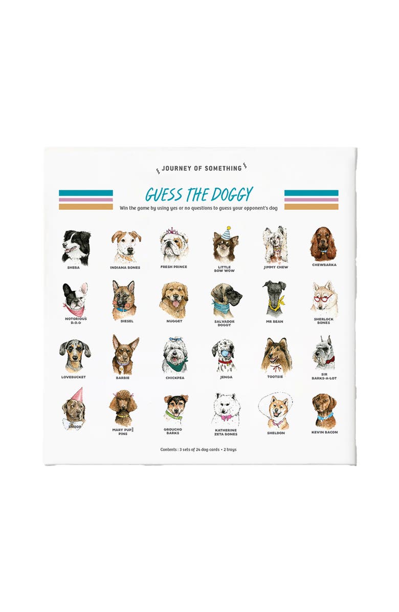 Journey of Something Guess The Doggy, Quirky Guessing Party Game, Main, color,