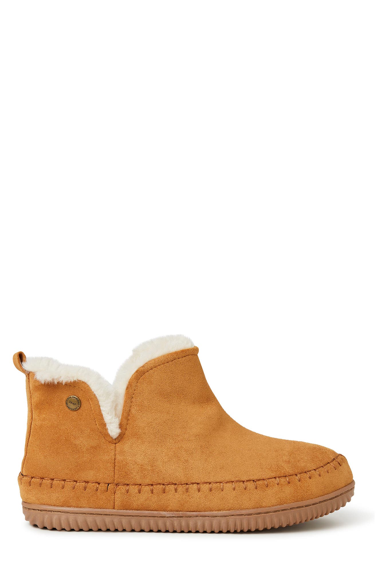 Brix Faux Fur Lined Slipper, Alternate, color, WHISKEYDNU