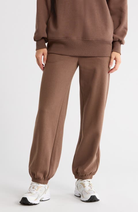 Feather Fleece Cinch Bottom Pants