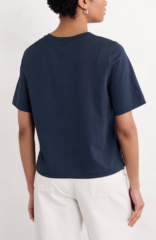 Seasalt Cornwall Copseland Organic Cotton T-shirt In Maritime