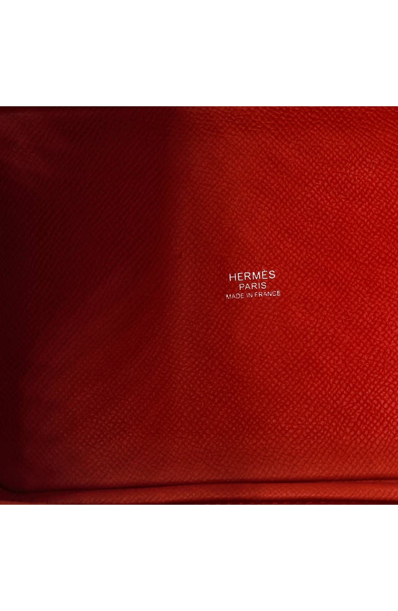 Pre-Owned Hermes Picotin Lock Bag Tressage Epsom PM, Alternate, color, Rouge De Coeur
