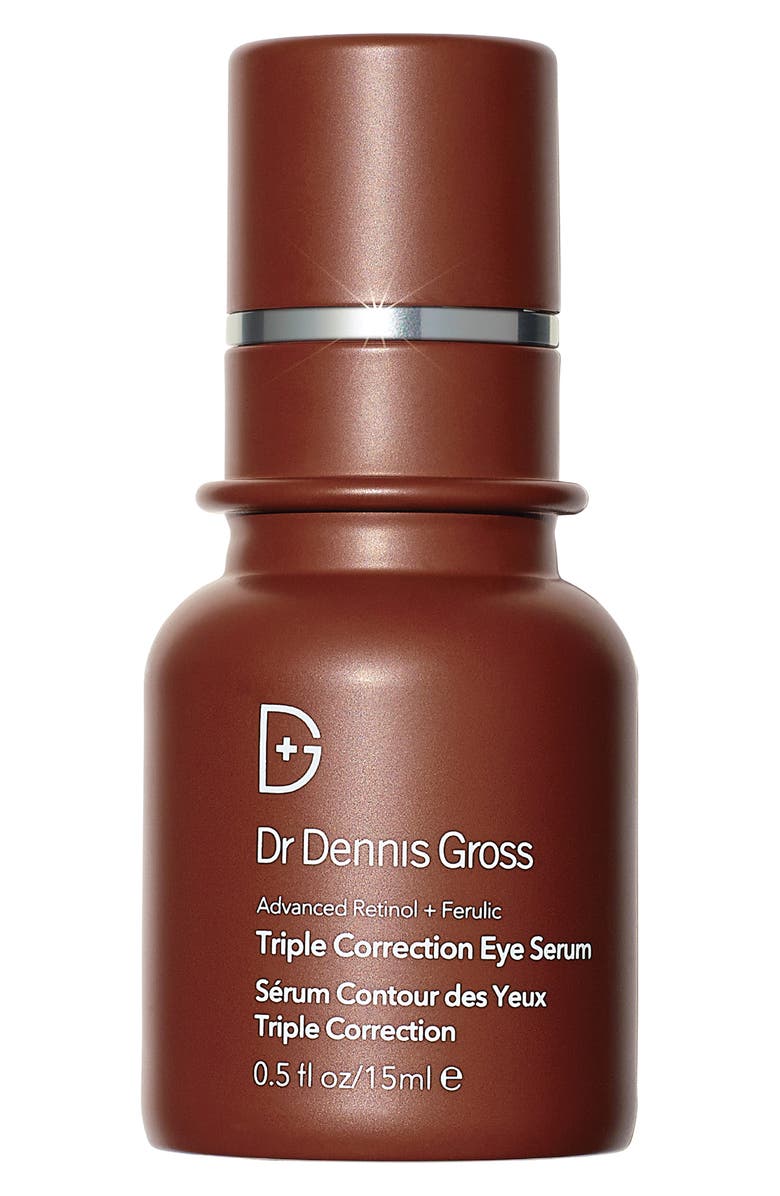 Dr. Dennis Gross Skincare Advanced Retinol + Ferulic Triple Correction Eye Serum, Main, color, 