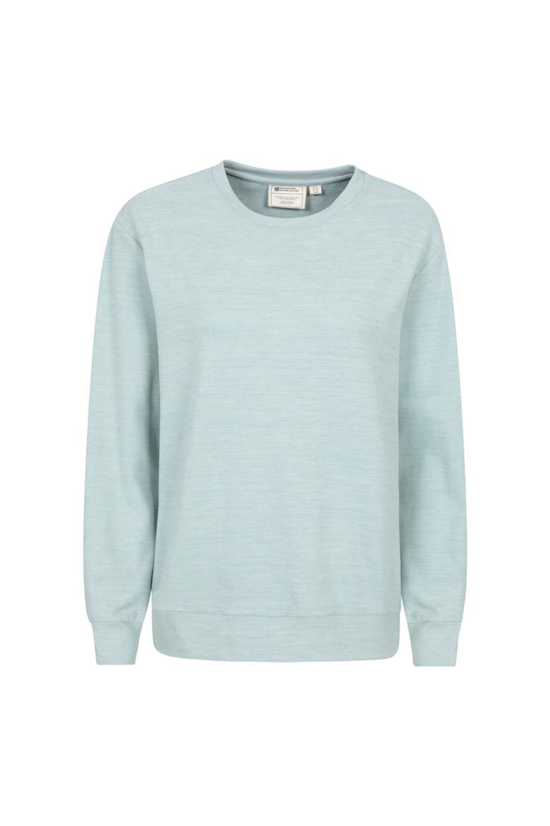 Strath Melange Supersoft Sweatshirt, Main, color, Pale Green